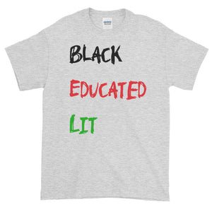 Black Educated Lit T-shirt
