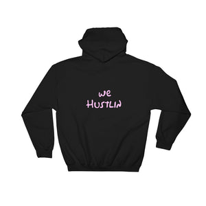 "We Hustlin" Pink Cameron Hooded Sweatshirt