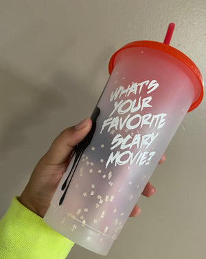 Scream Halloween Cup