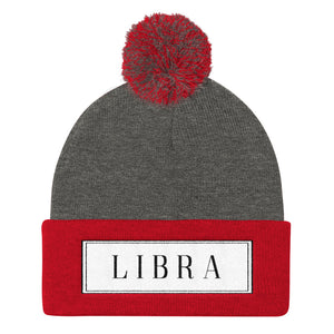 Libra Pom Pom Knit Cap