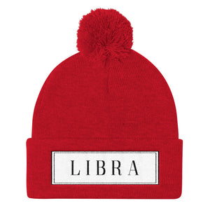 Libra Pom Pom Knit Cap