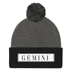 Gemini Pom Pom Knit Cap