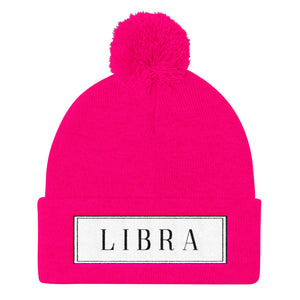 Libra Pom Pom Knit Cap