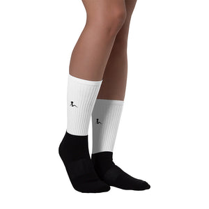 Black foot socks