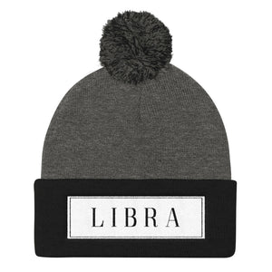 Libra Pom Pom Knit Cap