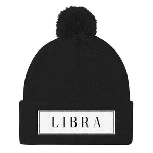Libra Pom Pom Knit Cap