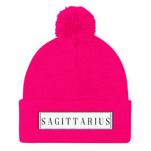 Sagittarius Pom Pom Knit Cap