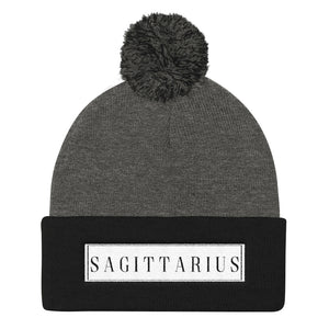 Sagittarius Pom Pom Knit Cap